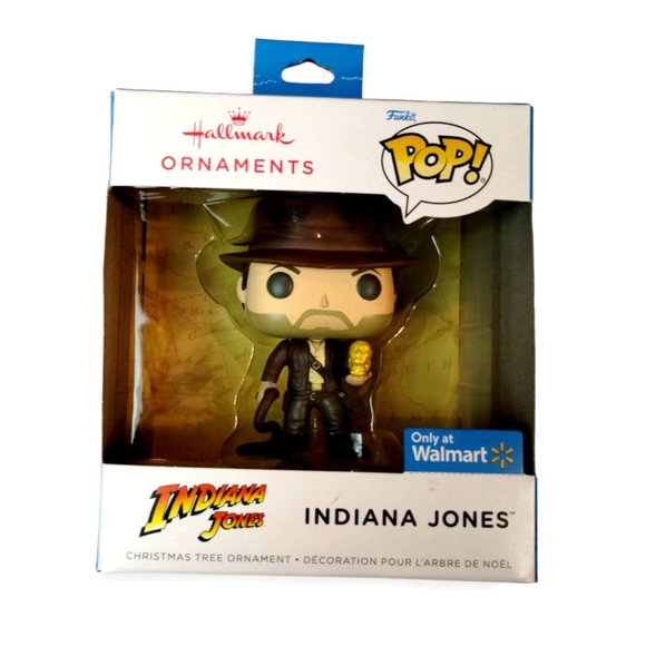 Hallmark Funko Pop! INDIANA JONES Christmas Ornament Walmart Exclusive New - Picture 2 of 8